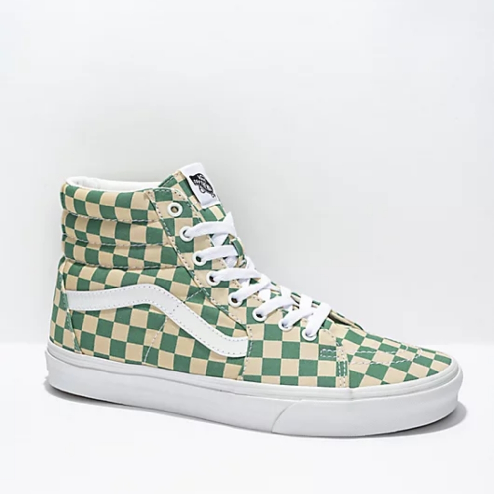 NIB Vans checkered high tops